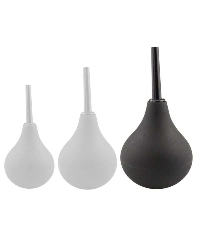 Poire Bulbeen L Noire 5.5 x 0.7 cm - 220ml sextoys et accessoires sur La Boutique du Hard