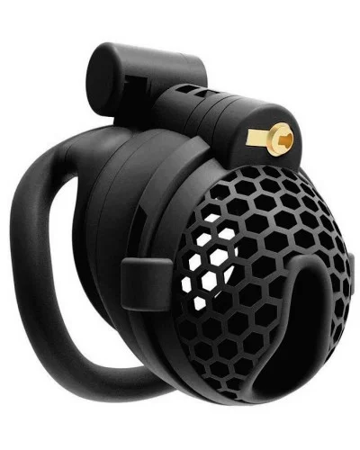 Cage avec Picots Hombick 6.5 x 3.2 cm Noire sextoys et accessoires sur La Boutique du Hard