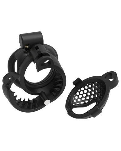 Cage avec Picots Hombick 6.5 x 3.2 cm Noire sextoys et accessoires sur La Boutique du Hard