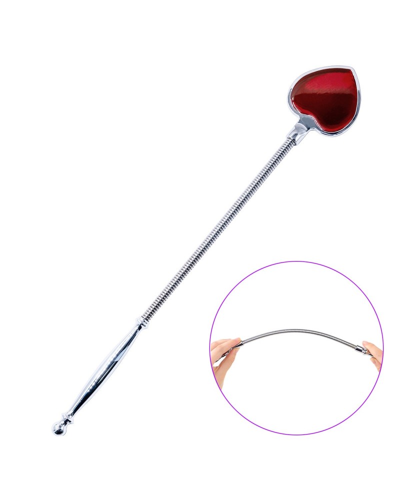 Paddle flexible 39cm Plug anal Red heart 9.5 x 1.3cm sextoys et accessoires sur La Boutique du Hard