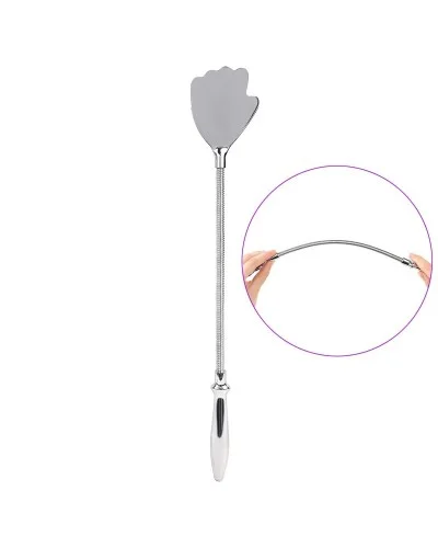 Paddle flexible 42cm Plug anal Silver hand 10 x 2cm sextoys et accessoires sur La Boutique du Hard