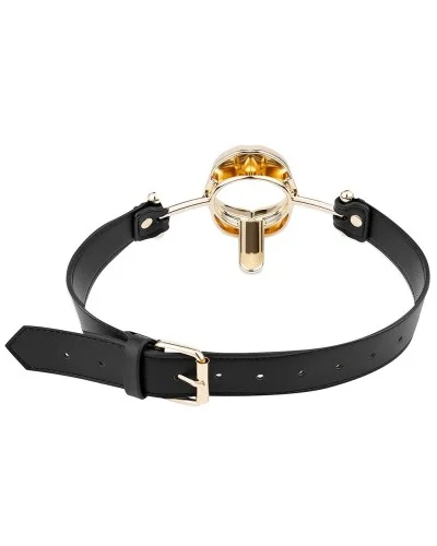 Bâillon Gold Lips - Ouverture 35mm sextoys et accessoires sur La Boutique du Hard