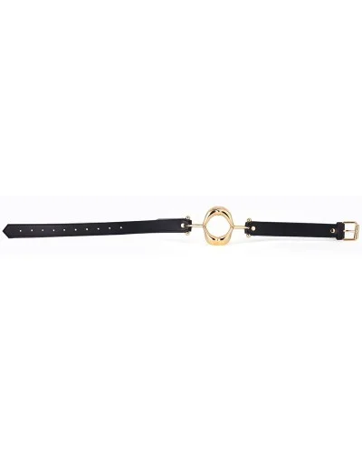 Bâillon Gold Lips - Ouverture 35mm sextoys et accessoires sur La Boutique du Hard