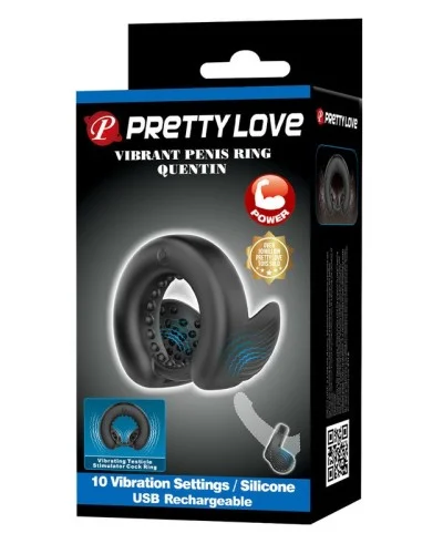 Cockring vibrant Quentin 33mm sextoys et accessoires sur La Boutique du Hard