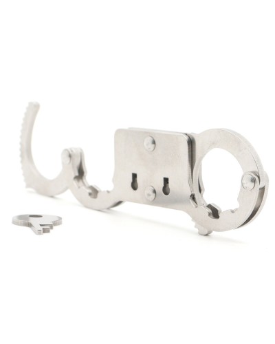 Menottes de pouces Fingyblok Métal sextoys et accessoires sur La Boutique du Hard