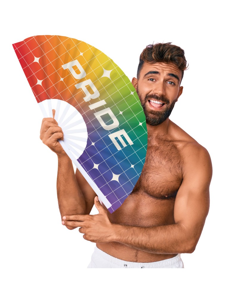 Éventail Pride 64cm sextoys et accessoires sur La Boutique du Hard