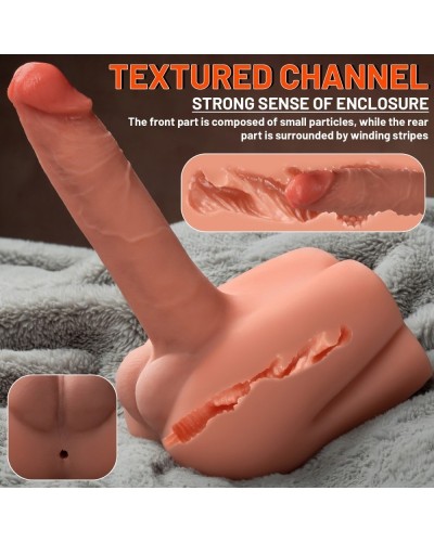 Masturbateur avec pénis vibrant Sadie 16.5 x 4.5cm sextoys et accessoires sur La Boutique du Hard