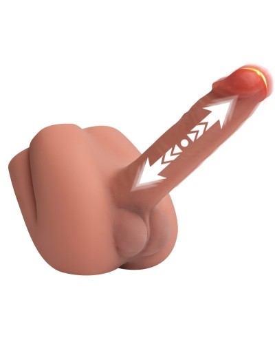 Masturbateur avec pénis vibrant Sadie 16.5 x 4.5cm sextoys et accessoires sur La Boutique du Hard