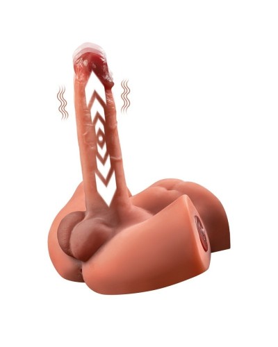 Masturbateur avec pénis vibrant Zoe 16.5 x 4.5cm sextoys et accessoires sur La Boutique du Hard