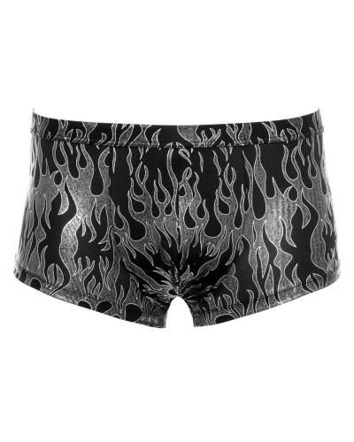 Boxer Hellyo Noir-Argenté sextoys et accessoires sur La Boutique du Hard