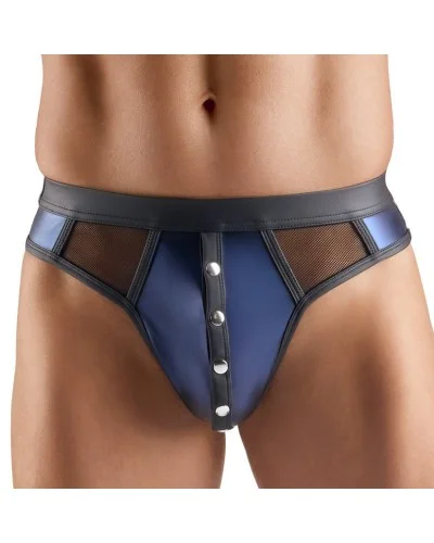 String avec boutons Notto Noir-Bleu sextoys et accessoires sur La Boutique du Hard