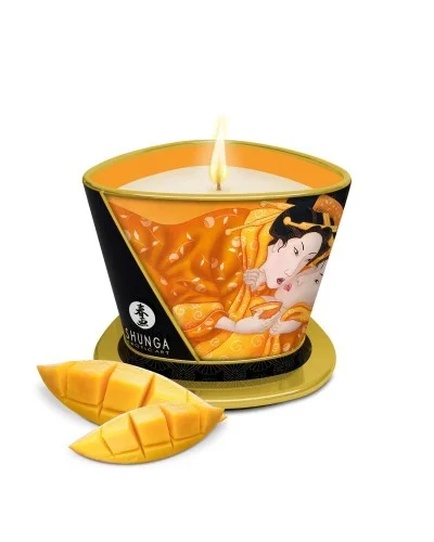 Bougie de massage Stimulation Mangue Enivrante 170ml sextoys et accessoires sur La Boutique du Hard
