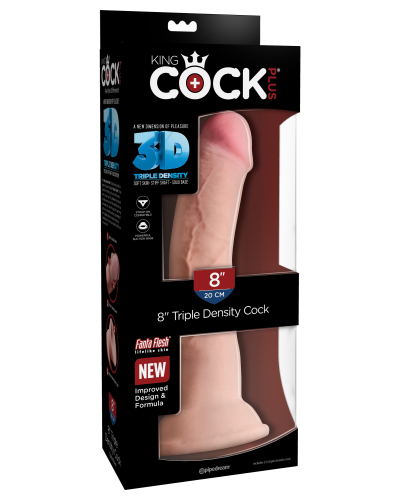 Gode king Cock Triple Density 8 - 21 x 4.5 cm