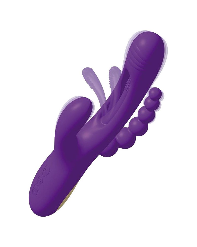 Vibro rabbit chapelet anal Triya 14 x 3.6cm