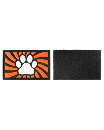 Tag Paw avec scratch Orange