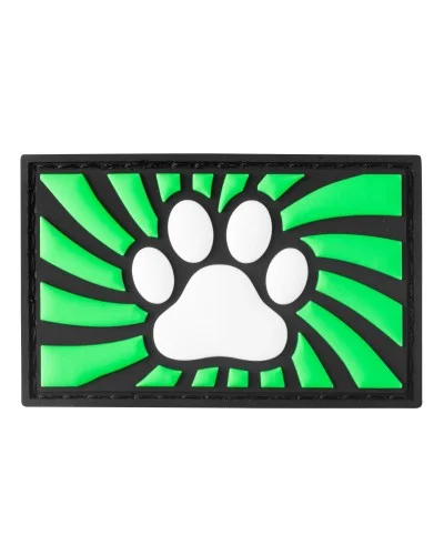 Tag Paw avec scratch Vert