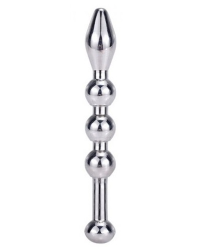 Plug Penis Solid Beads M 5.5 cm - Diametre 8mm pas cher