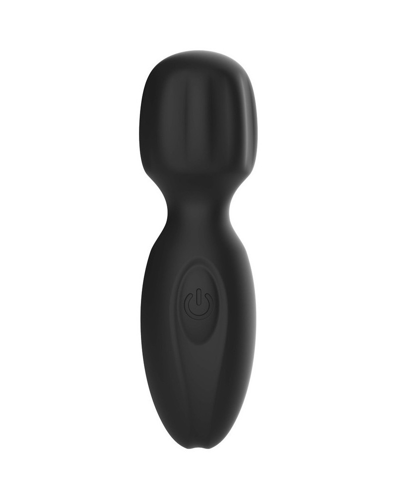 Mini Wand Lunius 11 cm Noir - 10 Vibrations