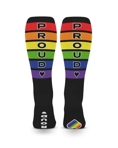 Chaussettes hautes Pride Proud Noires