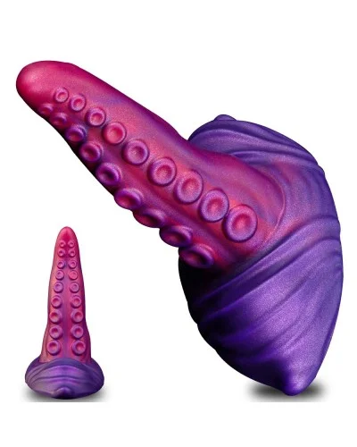 Gode tentacule vibrant Tongtak 15 x 6cm
