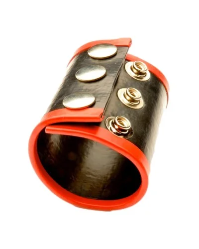 Ballstretcher Rubber 3 Pressions Rouge