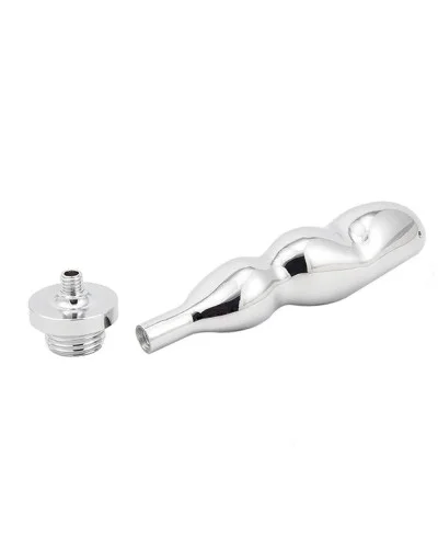 Embout de lavement avec Plug métal Steeltip 12 x 2.9cm
