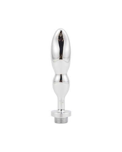 Embout de lavement avec Plug métal Steeltip 12 x 2.9cm