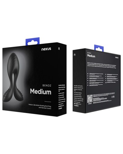 Plug vibrant Bendz medium 10 x 4.8cm
