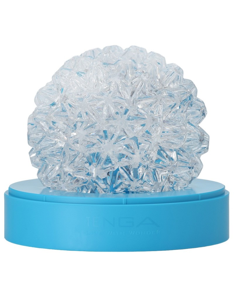 Masturbateur Tenga Geo Transparent - Coral