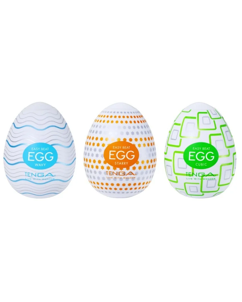 Œufs de masturbation Tenga Egg N1 x3