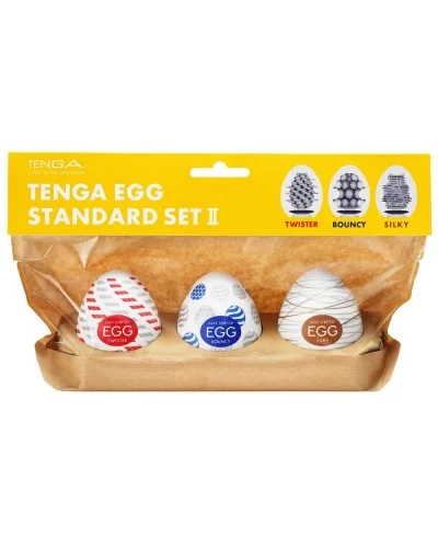 Œufs de masturbation Tenga Egg N2 x3