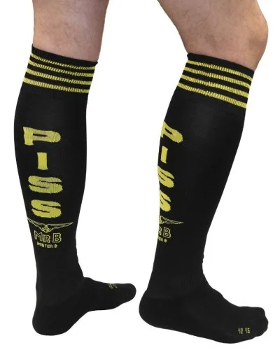 Chaussettes hautes PISS Cruising Socks Noires