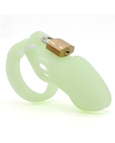 Cage de chasteté phosphorescente Phoscock M 10.5 x 2.7cm