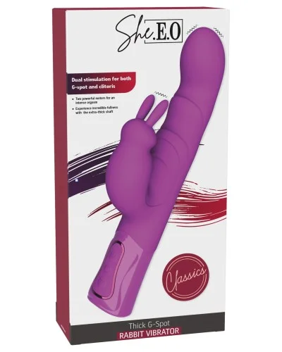 Vibro rabbit Beautypurpy 13 x 4cm