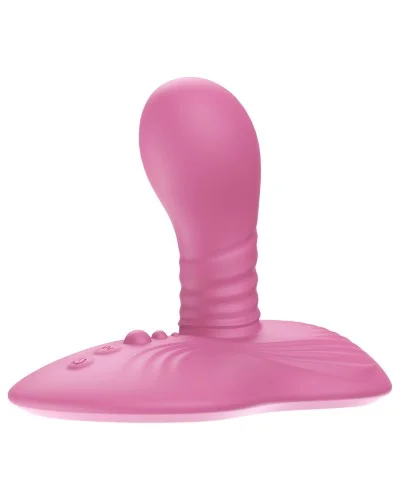 Double stimulateur vibrant rotatif Joystickball 9 x 4.5cm