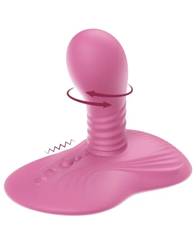 Double stimulateur vibrant rotatif Joystickball 9 x 4.5cm