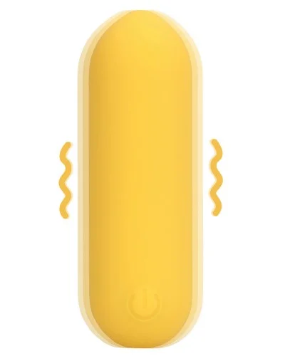 Mini vibro Yellowsmooth 6 x 2.3cm