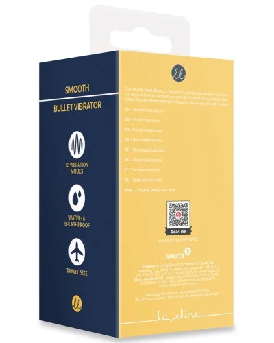 Mini vibro Yellowsmooth 6 x 2.3cm