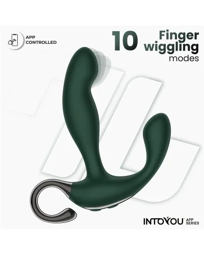 Stimulateur prostatique vibrant Greeny 10 x 2.5cm