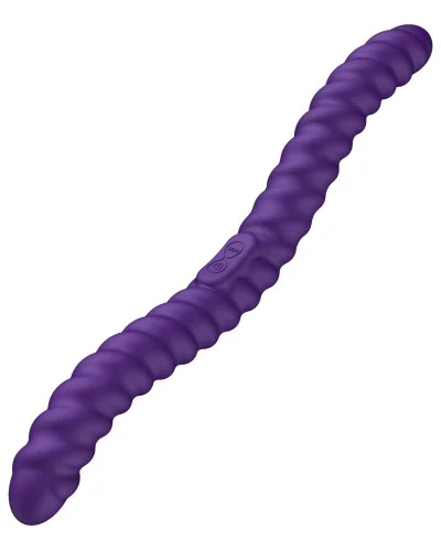 Double gode vibrant Wormsnake 16 x 3cm