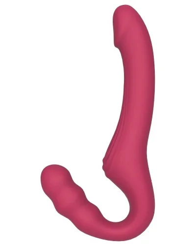 Gode ceinture vibrant sans harnais Pinkbubble 14 x 3.3cm