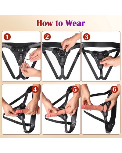 Harnais pour Gode ceinture Jockypleas