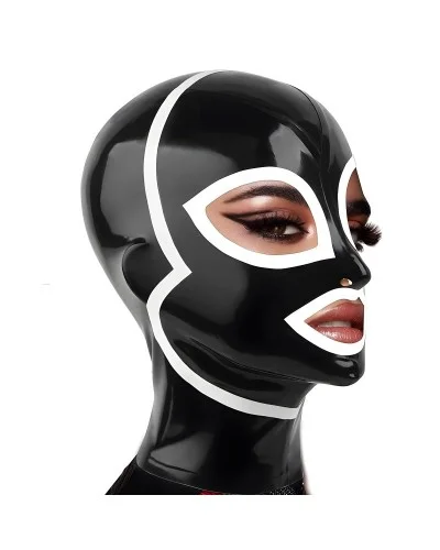 Cagoule en latex Blackcat