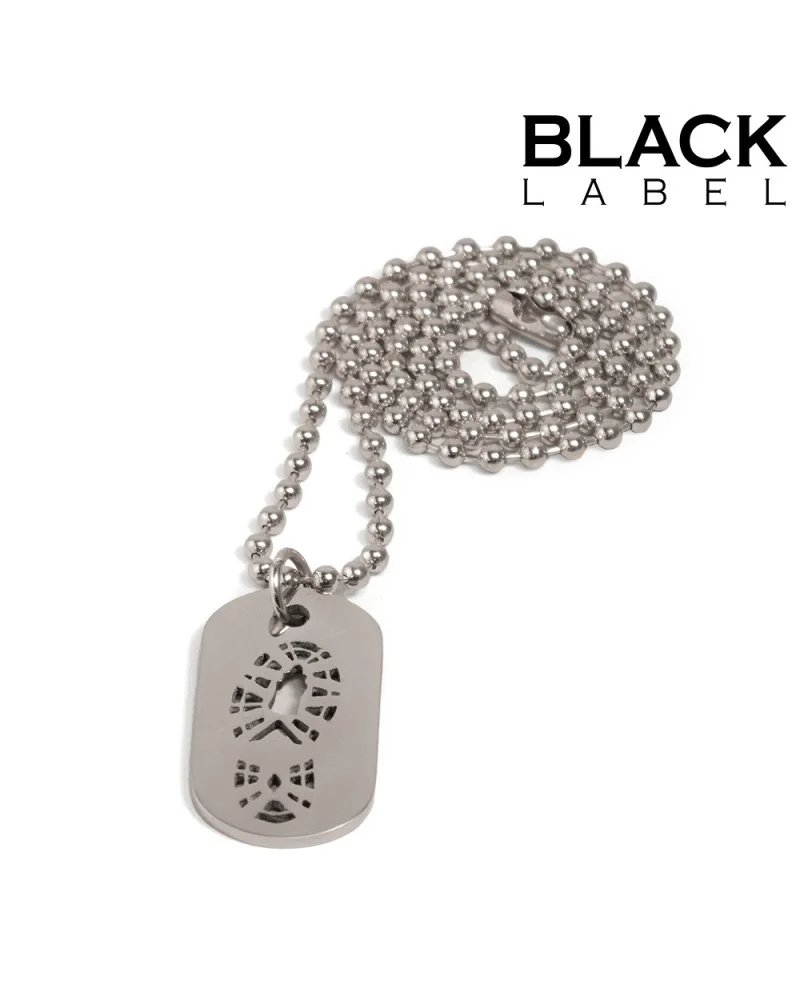 Plaque DogTag Kink Boot 4.5 x 2.5cm