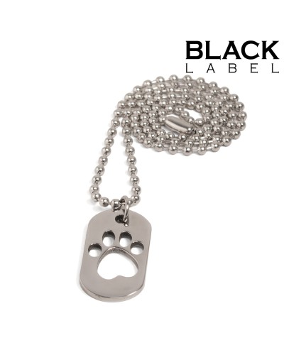 Plaque DogTag Kink Paw 4 x 3.5cm