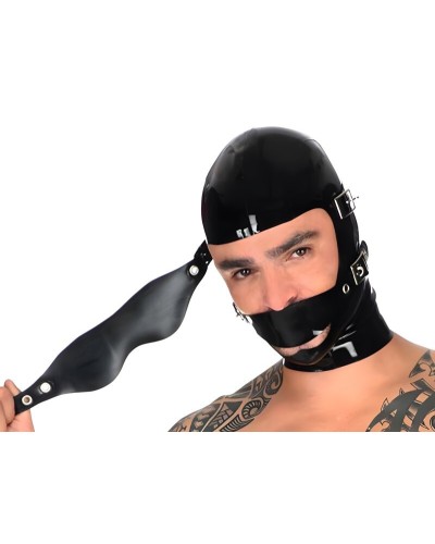 Cagoule en latex Blindmute