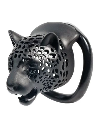 Cage Léopard 7 x 3.3 cm Noire
