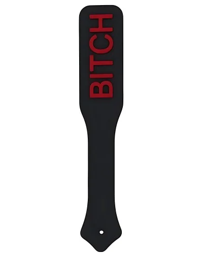 Paddle Bitch 31cm Noir-rouge