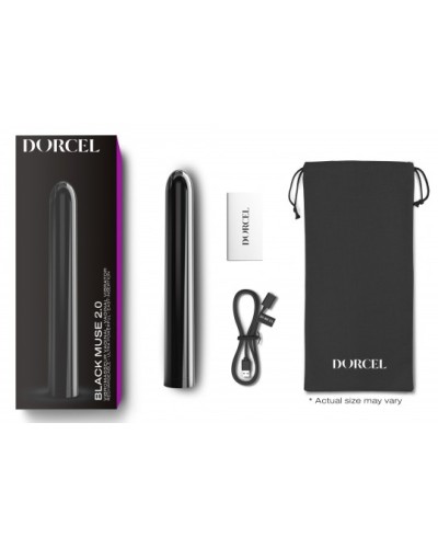Vibro Black Muse 2.0 Dorcel 15 x 2.5cm