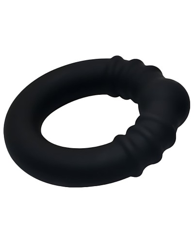 Cockring avec boule Steel Core M 35 mm Noir